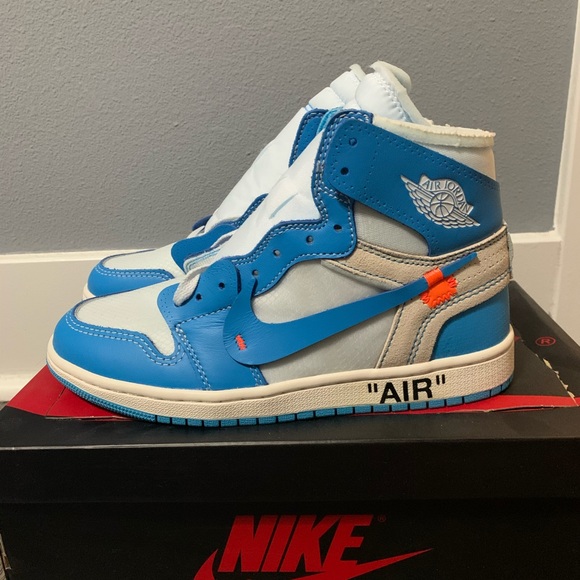 off white jordan 1 size 7